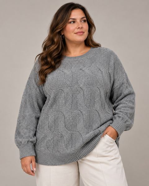 Immagine di CASHMERE AND VISCOSE SWEATER  FOR A COMFY FIT